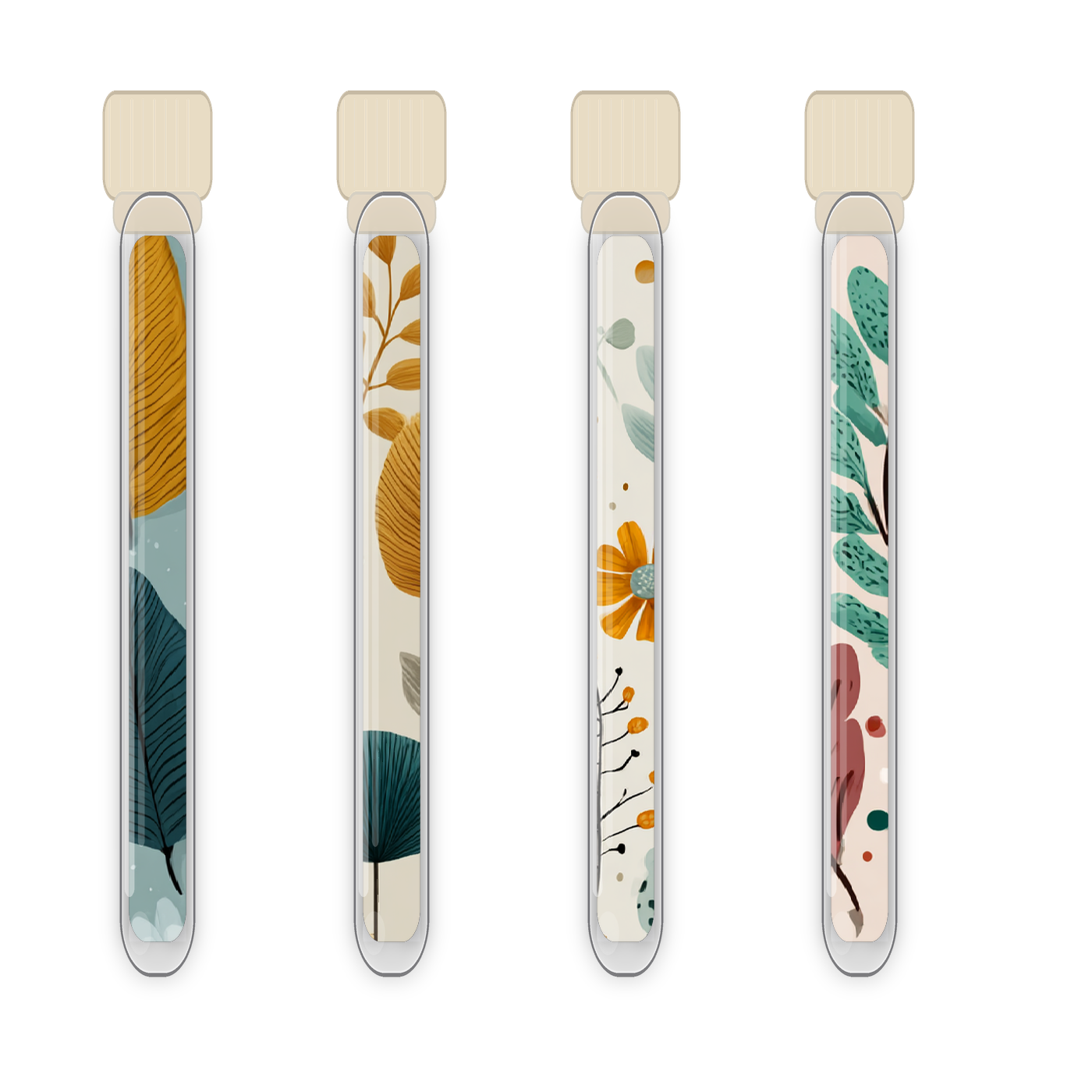 Hand-Drawn Botanical Harmony